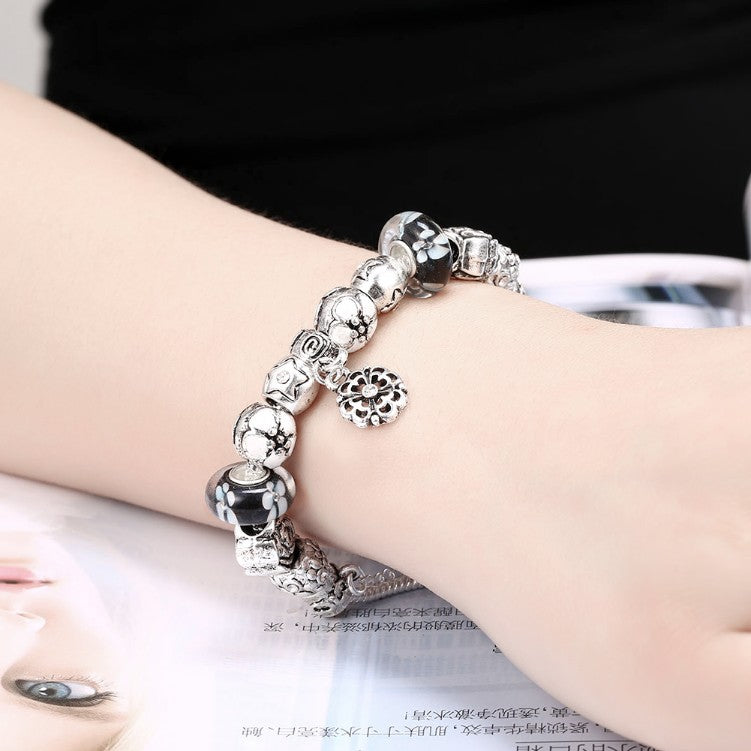 London Inspired Classic Pandora Inspired Bracelet - Golden NYC Jewelry