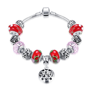 Red Sweet Candy Can Pandora Inspired Bracelet
