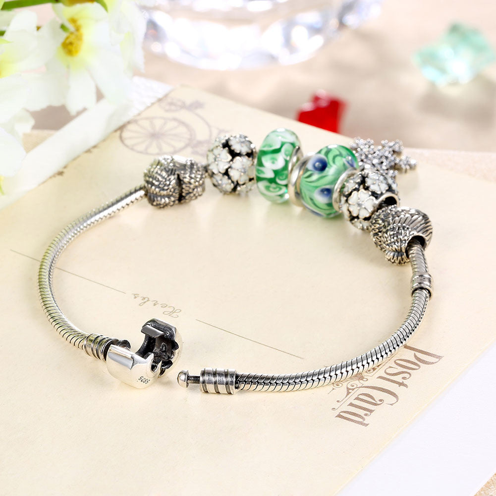 Sterling Silver The Irish Luck Bracelet - Golden NYC Jewelry