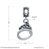 Sterling Silver Royal Charm - Golden NYC Jewelry