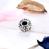 Sterling Silver CZ Crystal with Pave Stone Charm - Golden NYC Jewelry