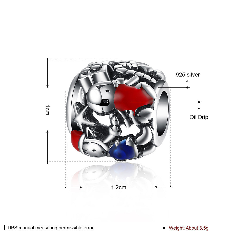 Sterling Silver Mystery Gift Box Charm - Golden NYC Jewelry