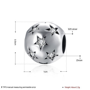 Sterling Silver Laser Cut Heart Shape Charm - Golden NYC Jewelry
