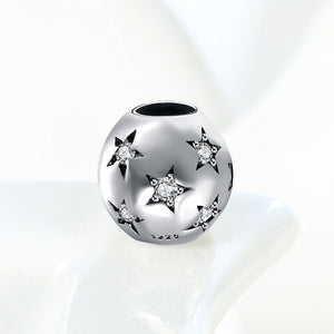 Sterling Silver Laser Cut Heart Shape Charm - Golden NYC Jewelry