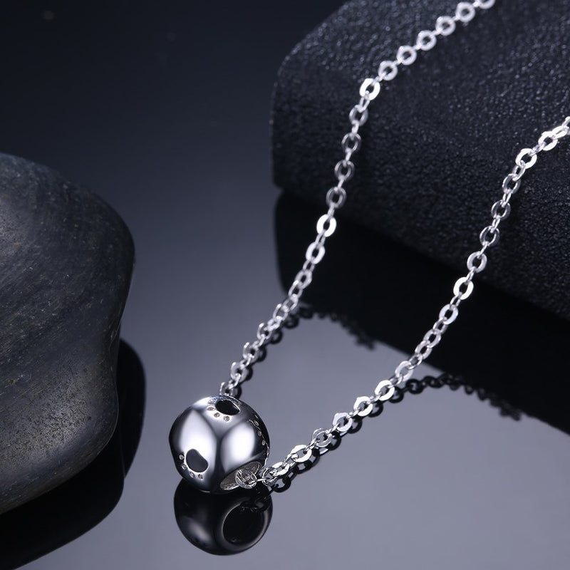 Dog Paw Print Bead Sterling Silver Necklace, Necklaces, Golden NYC Jewelry, Golden NYC Jewelry jewelryjewelry deals, swarovski crystal jewelry, groupon jewelry,, jewelry for mom, 