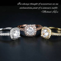 2.00CTTW Cushion-Cut Queen White Swarovski Elements Ring, Rings, Golden NYC Jewelry, Golden NYC Jewelry jewelryjewelry deals, swarovski crystal jewelry, groupon jewelry,, jewelry for mom,