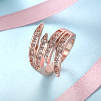 18K Rose Gold Plated Swarovski Elements Ariana Ring, , Golden NYC Jewelry, Golden NYC Jewelry jewelryjewelry deals, swarovski crystal jewelry, groupon jewelry,, jewelry for mom,