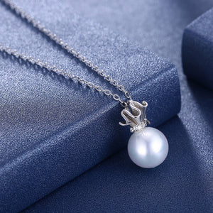 Sterling Silver Tiarra Freshwater Pearl Necklace