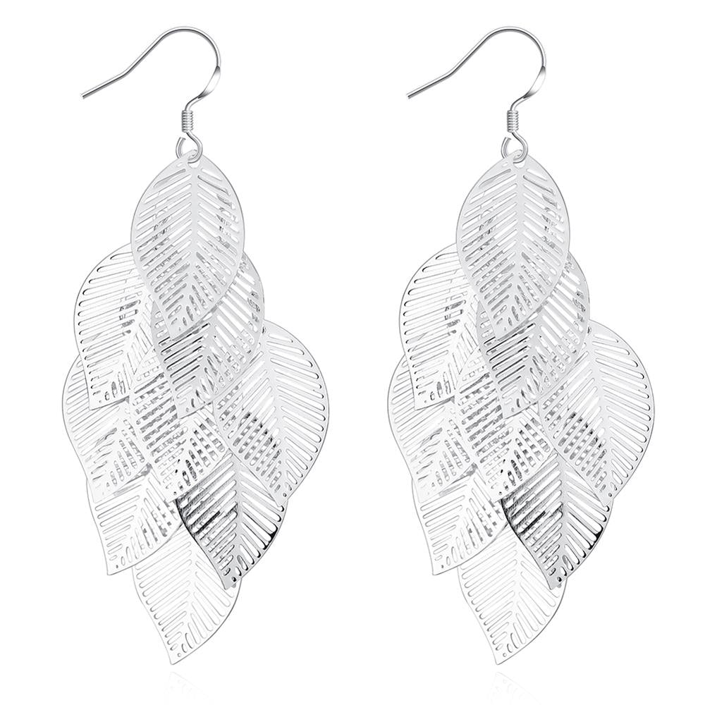 Filigree Dangling Laser Cut Earrings For The Fall, , Golden NYC Jewelry, Golden NYC Jewelry jewelryjewelry deals, swarovski crystal jewelry, groupon jewelry,, jewelry for mom, 