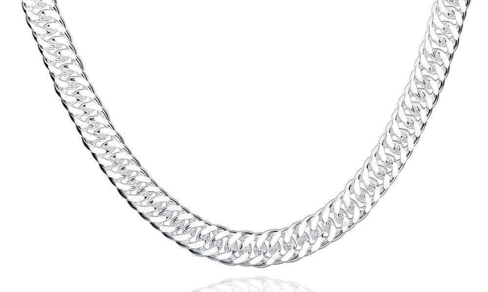 Durable Classic Men's Curb Chain Necklace - Three Options, , Golden NYC Jewelry, Golden NYC Jewelry jewelryjewelry deals, swarovski crystal jewelry, groupon jewelry,, jewelry for mom, 