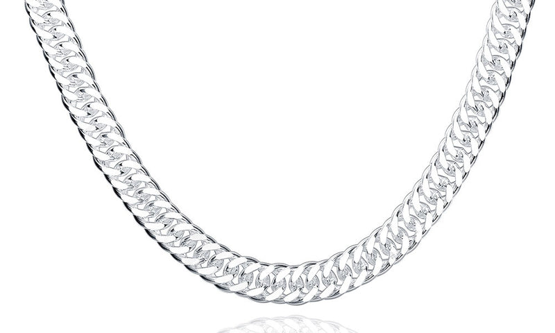 Durable Classic Men's Curb Chain Necklace - Three Options, , Golden NYC Jewelry, Golden NYC Jewelry jewelryjewelry deals, swarovski crystal jewelry, groupon jewelry,, jewelry for mom, 