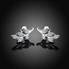 Sterling Silver Swarovski Grapevine Stud Earrings