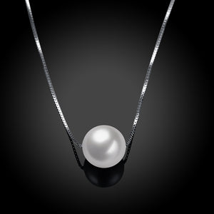 Sterling Silver Classic Freshwater Pearl Necklace