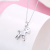 Sterling Silver Pony Necklace - Golden NYC Jewelry