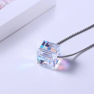 Aurora Broilles Cube Necklace