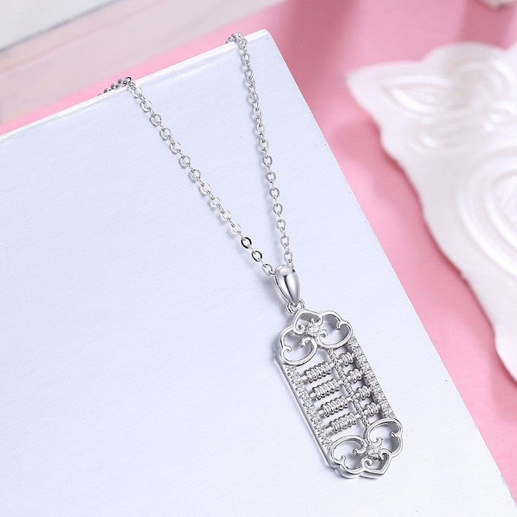 Swarovski Crystal 18K White Gold over Sterling Silver Counting Stars Necklace - Golden NYC Jewelry