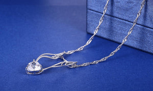 Guardian Angel Wing Necklace Made with Swarovski Crystal, , Golden NYC Jewelry, Golden NYC Jewelry  jewelryjewelry deals, swarovski crystal jewelry, groupon jewelry,, jewelry for mom, 